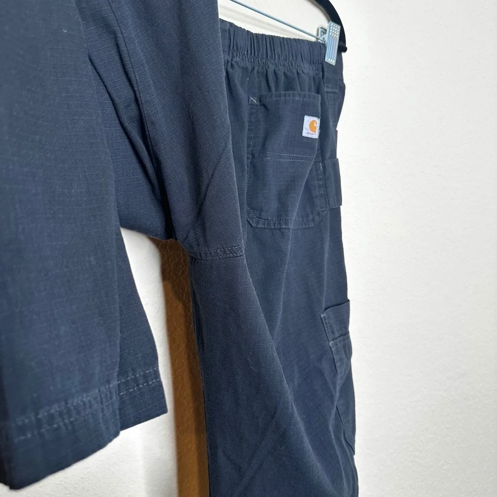 Carhartt Medical C54108 Black Ripstop Cargo Pants Mens Small Regular Utility